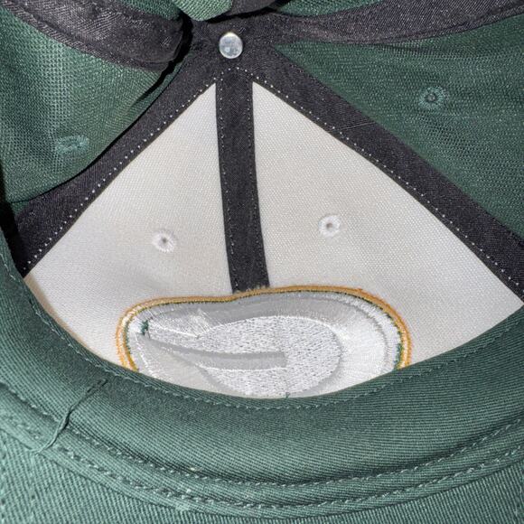 Green Bay Packers Team Apparel Green Yellow Hat Cap One Size Fits All! - Picture 3 of 5